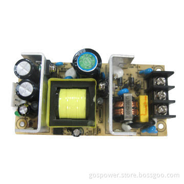 Router/Switch Power Supply with 45W Output Power and Short-circuit Protection